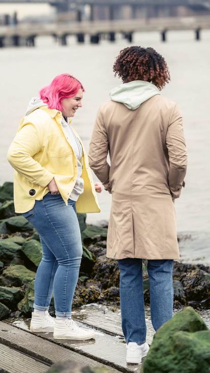 vrouw met overgewicht