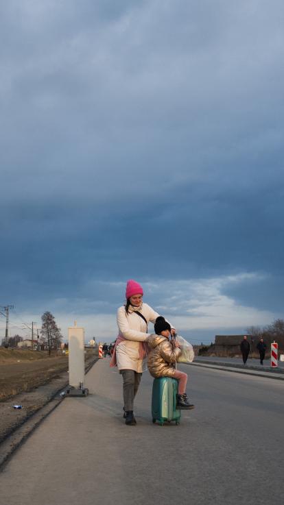 2_ mensen op de vlucht