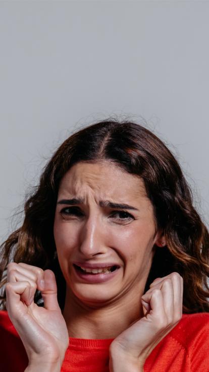 Verstijfd door angst