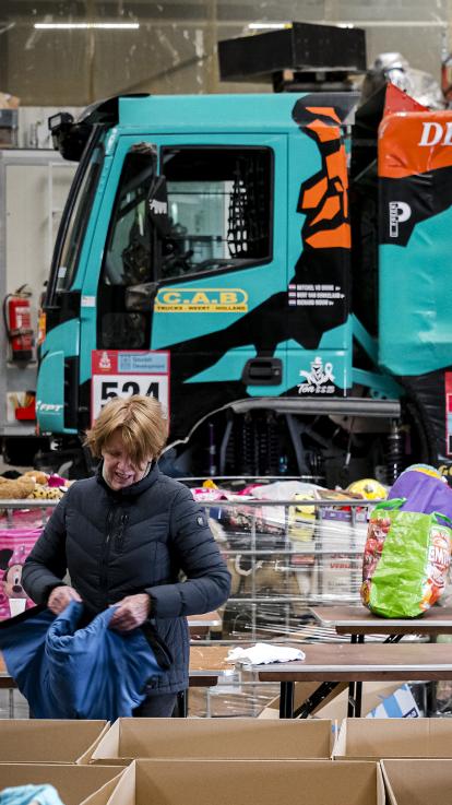 inzamelingsactie voor Oekraïense vluchtelingen