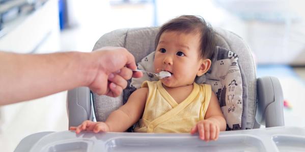 moeder met haar baby