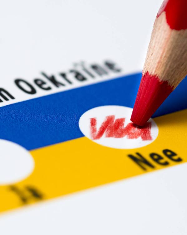 Oekraine referendum stembiljet 