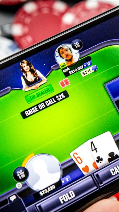Online pokeren op je mobiele telefoon online gokken