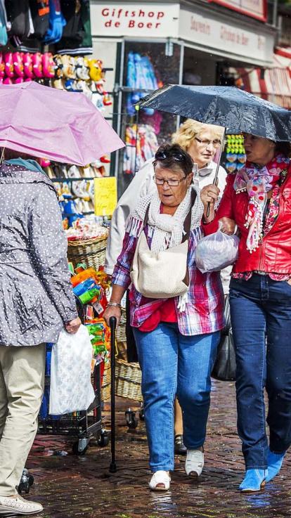 8 praten over het weer