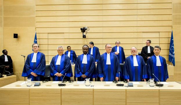 rechters in het Internationaal Strafhof in Den Haag
