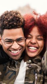 een gelukkig stelletje