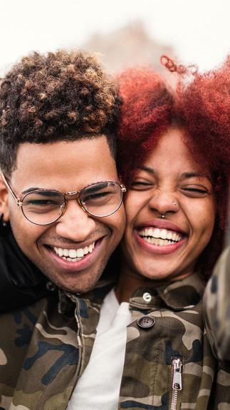 een gelukkig stelletje