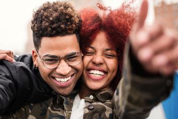 een gelukkig stelletje