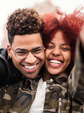 een gelukkig stelletje