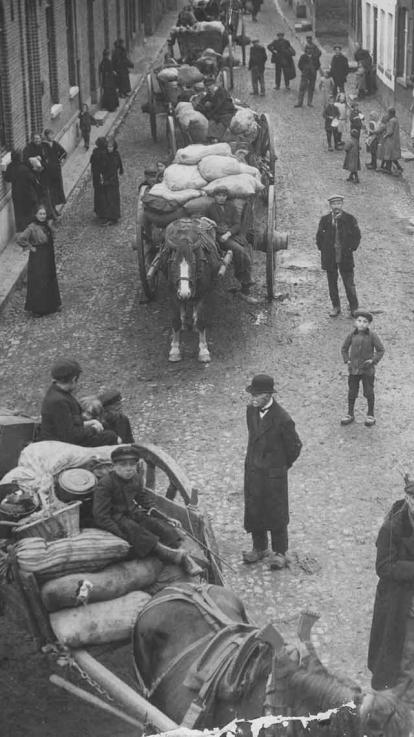 Vlamingen vluchten uit België