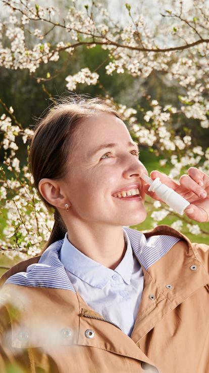spray tegen hooikoorts en pollen