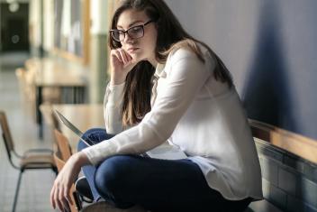 verdrietig vanwege het pesten