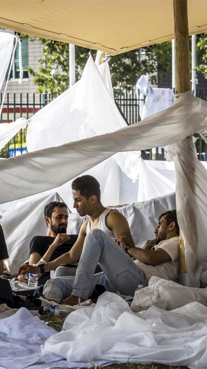 overvol aanmeldcentrum in Ter Apel