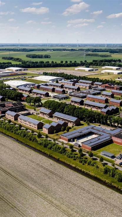 het aanmeldcentrum in Ter Apel