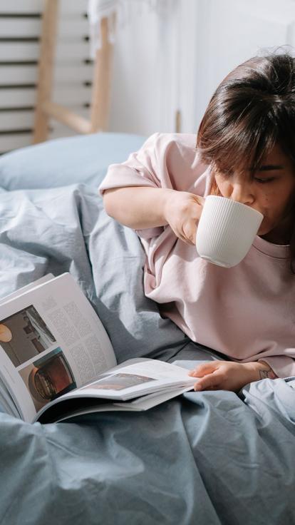 iemand aan het lezen