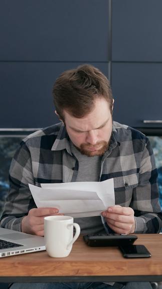 rekeningen niet kunnen betalen