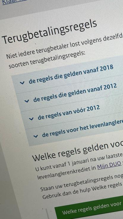 6 Verschillende regelingen voor terugbetalen studieschuld