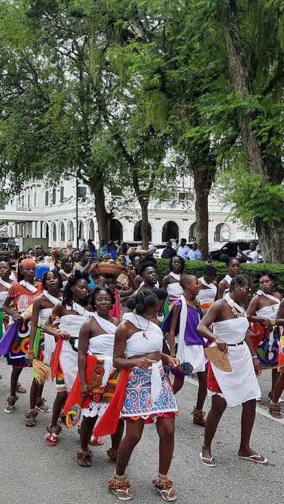 viering van de Dag der Marrons