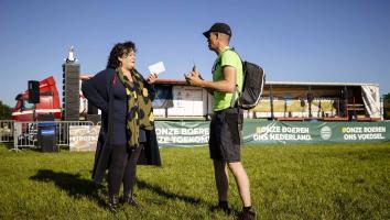 Van der Plas bij de boerenprotesten