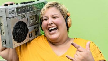 luisteren naar muziek