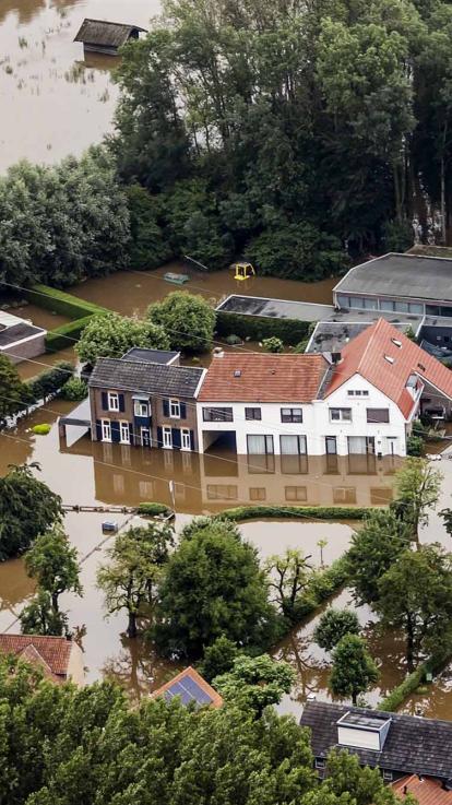 overstromingen limburg in de zomer van 2021