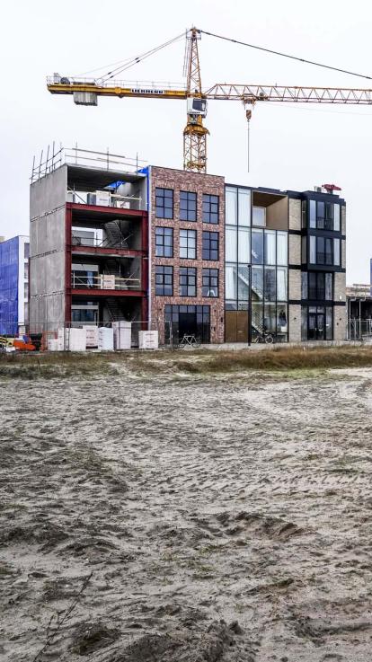 nieuwbouw aan water