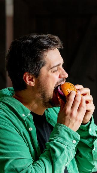 hamburger eten