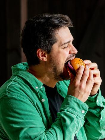 hamburger eten