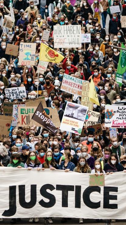 Klimaatprotest, klimaatmars door jongeren
