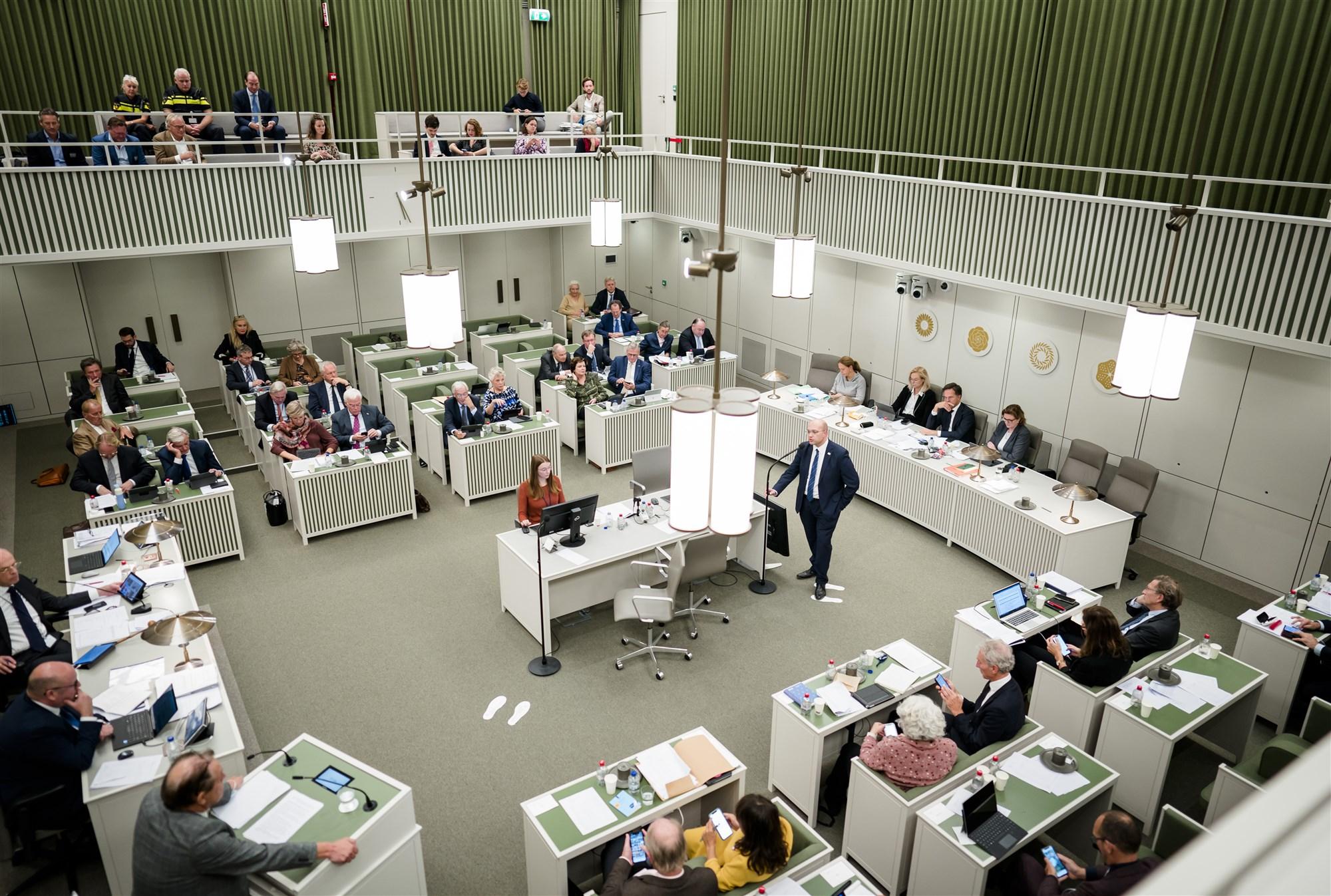 Algemene politieke beschouwing in de eerste kamer
