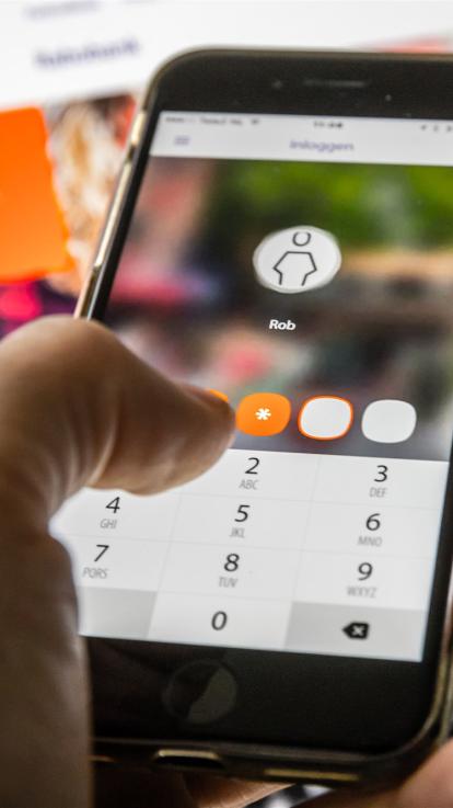 inloggen op rabobank app