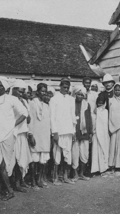 Hindoestaanse contractarbeiders