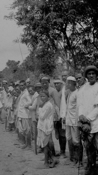 Hindostaanse contractarbeiders in Suriname