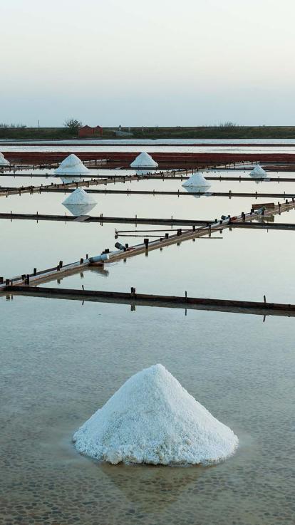 zoutpannen in Taiwan