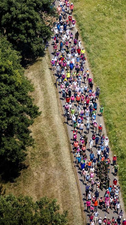 vierdaagse van boven