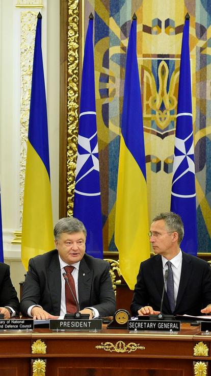 gesprek tussen Oekraïne en de navo