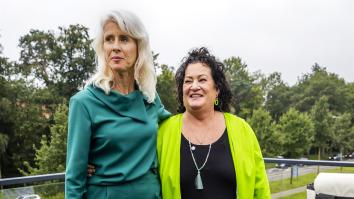 Premierskandidaat Mona Keijzer en fractievoorzitter Caroline van der Plas