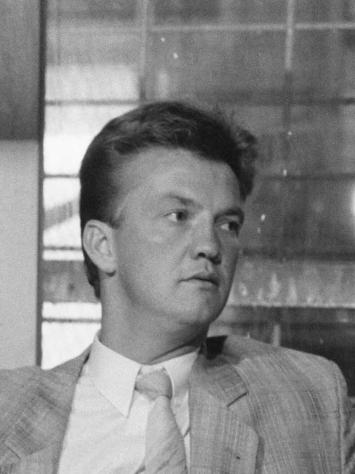 Oude foto van Louis van Gaal.