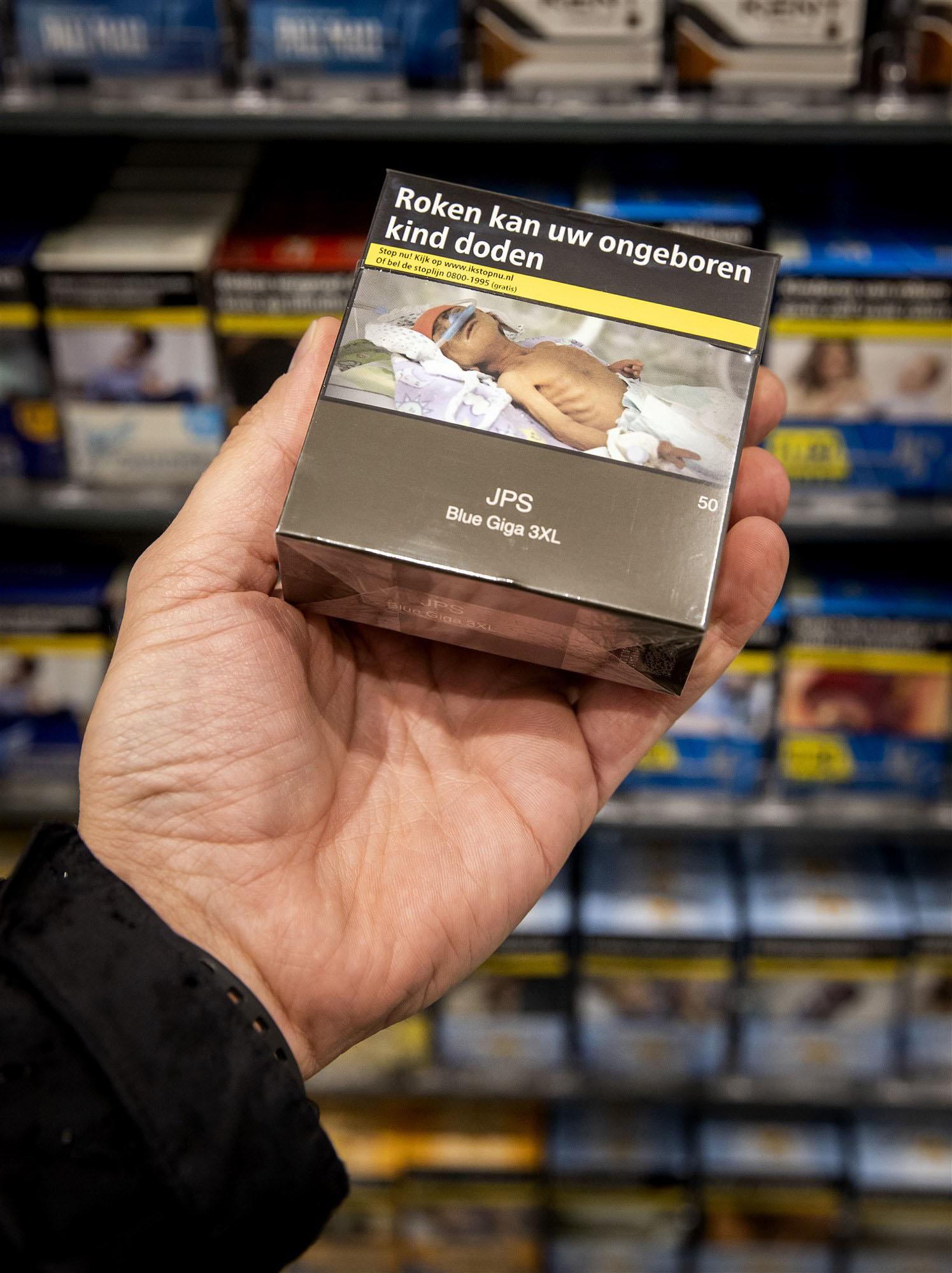 verpakking van sigaretten