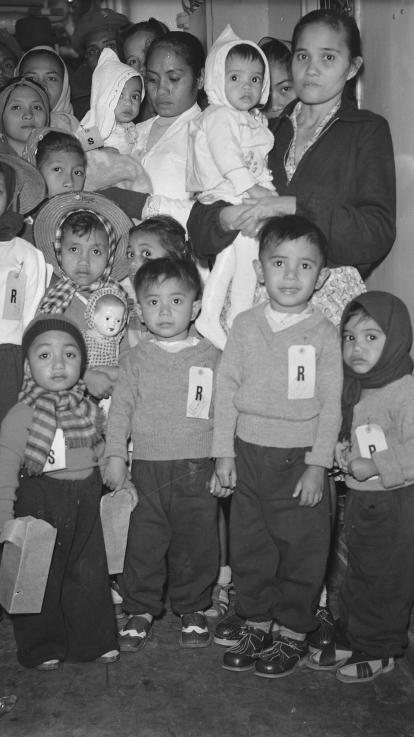 Indonesiërs onderweg naar NL