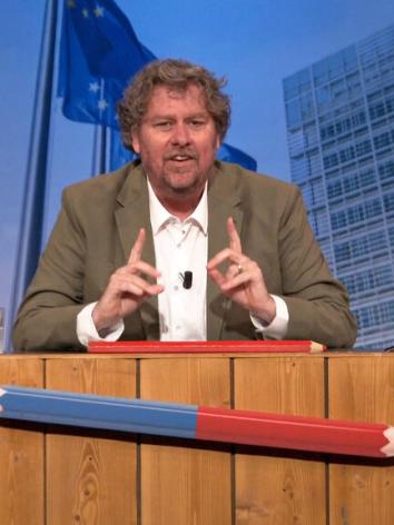 Diederik Ebbinge van het programma Kiespijn