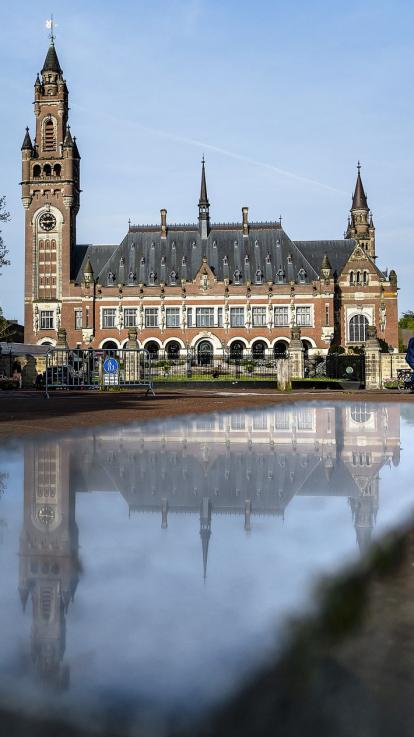 het Vredespaleis in Den Haag 