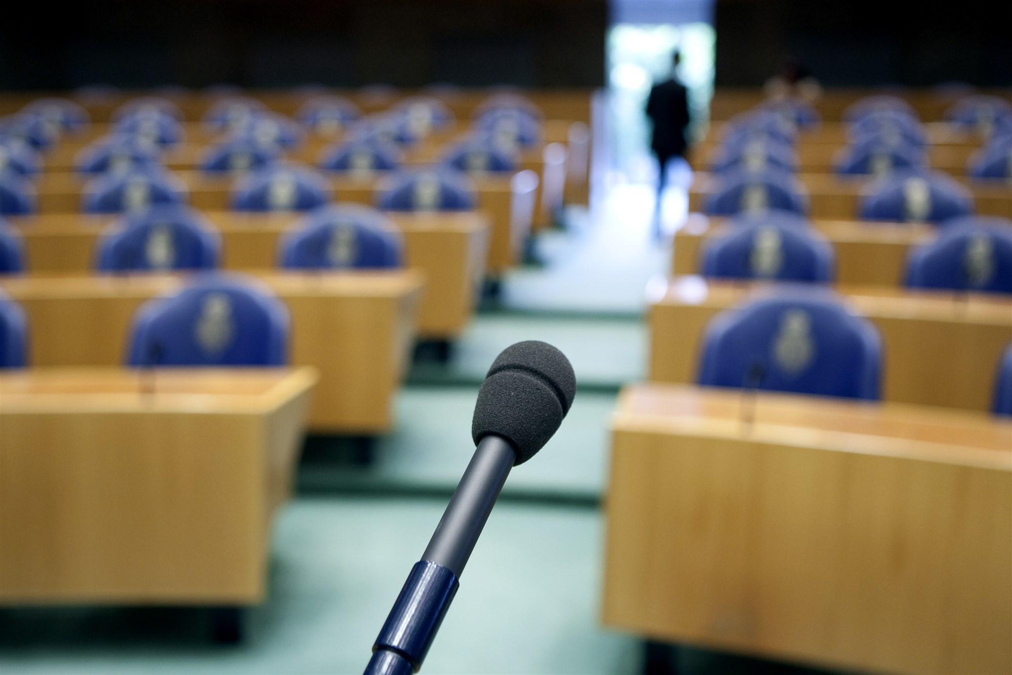 interruptiemicrofoon in de Tweede Kamer