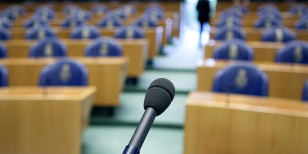 interruptiemicrofoon in de Tweede Kamer