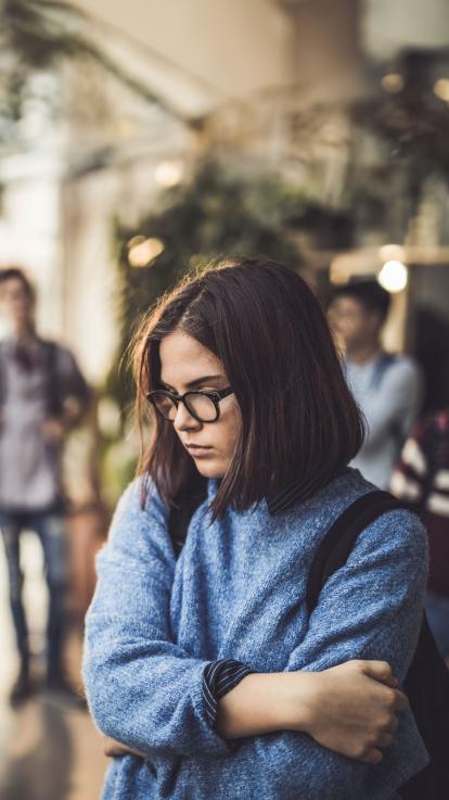 Verstoten vrouw-autisme