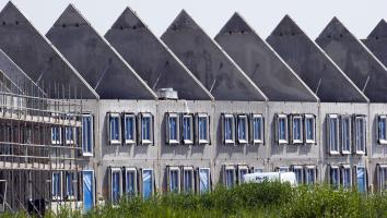 bouw van nieuwbouwhuizen