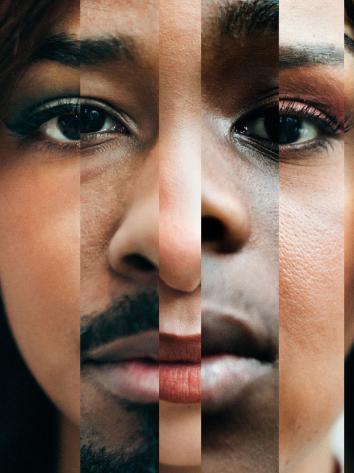 een collage van verschillende gezichten