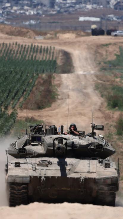 een Israëlische tank