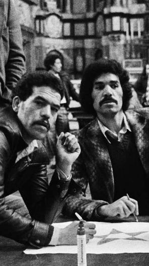 Buitenlandse gastarbeiders bezetten de kerk