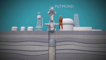 een illustratie van het dichtmaken van een gasput